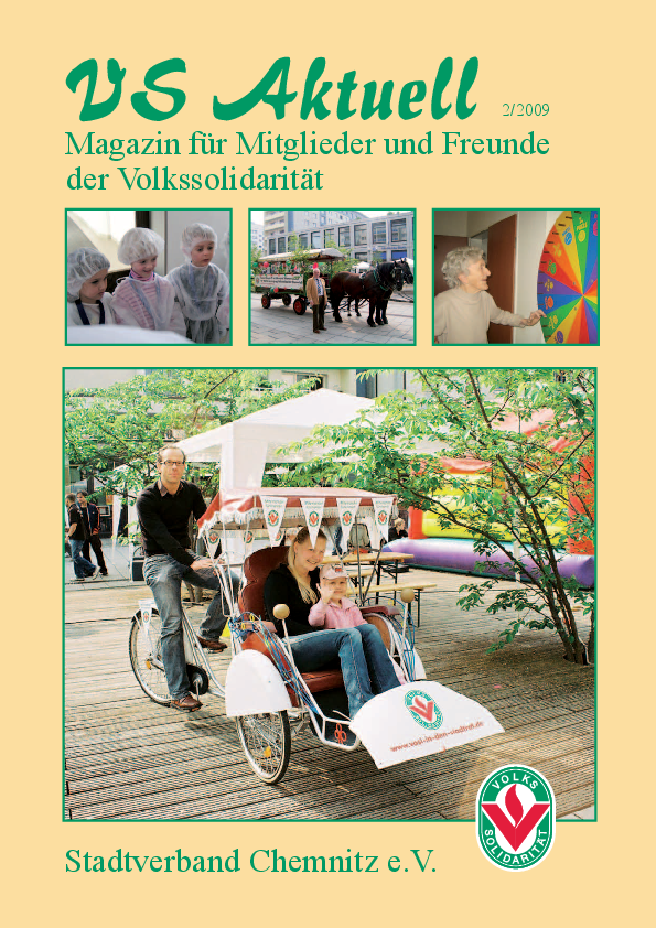 VS Aktuell 2/2009 Magazin für Mitglieder und Freunde der Volkssolidarität Chemnitz