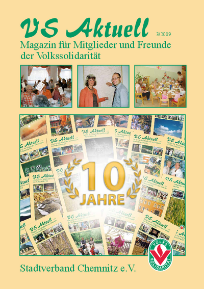 Magazin für Mitglieder und Freunde der Volkssolidarität Chemnitz