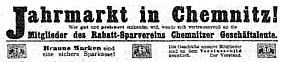 Jahrmarkt in Chemnitz Chemnitzer Tageblatt und Anzeiger 18 07 1913 image-49515