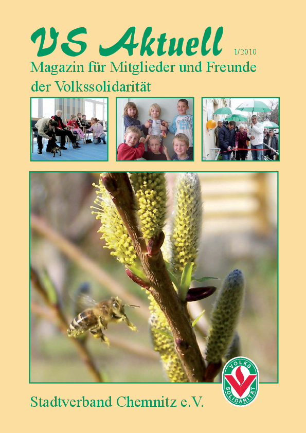 VS Aktuell 1/2010 Magazin für Mitglieder und Freunde der Volkssolidarität Chemnitz